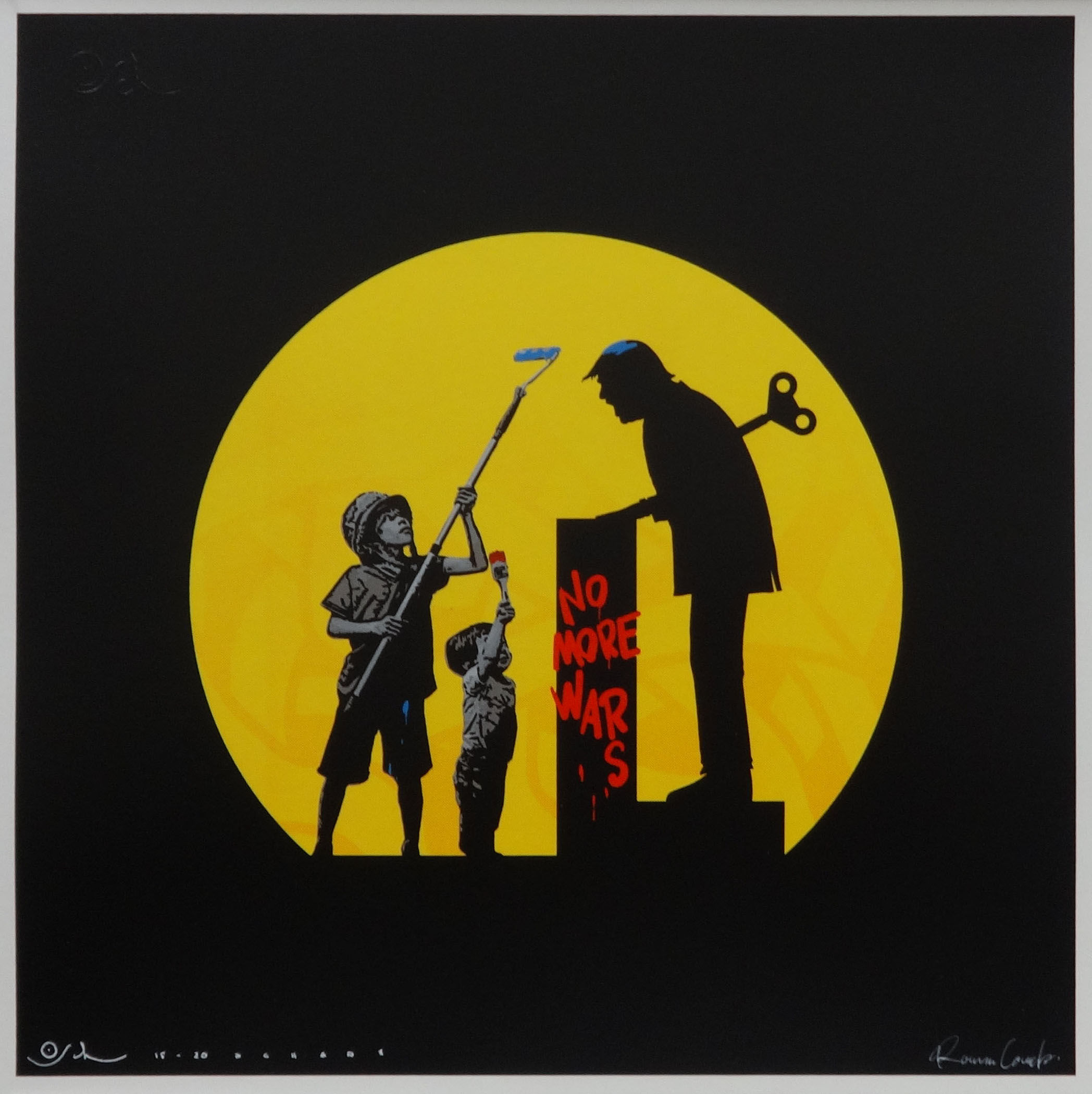 Roamcouch & Otto Schade "No More War" mail edition