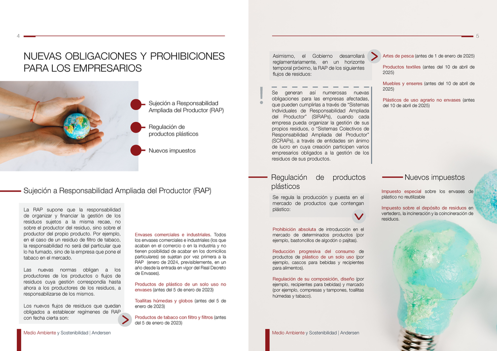 Brochure medio ambiente - Andersen 2022