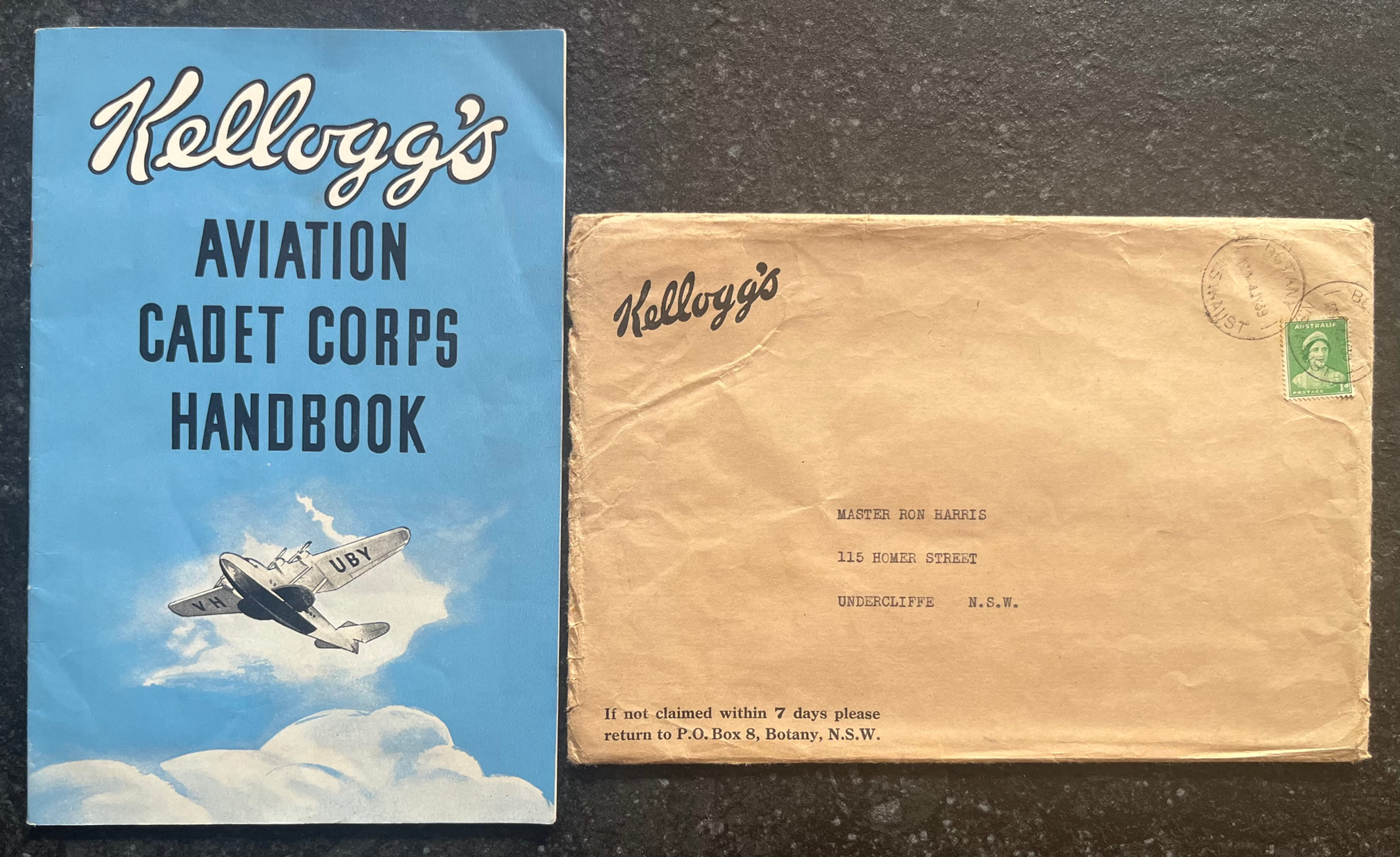 Kellogg’s Aviation Cadet Corps Handbook