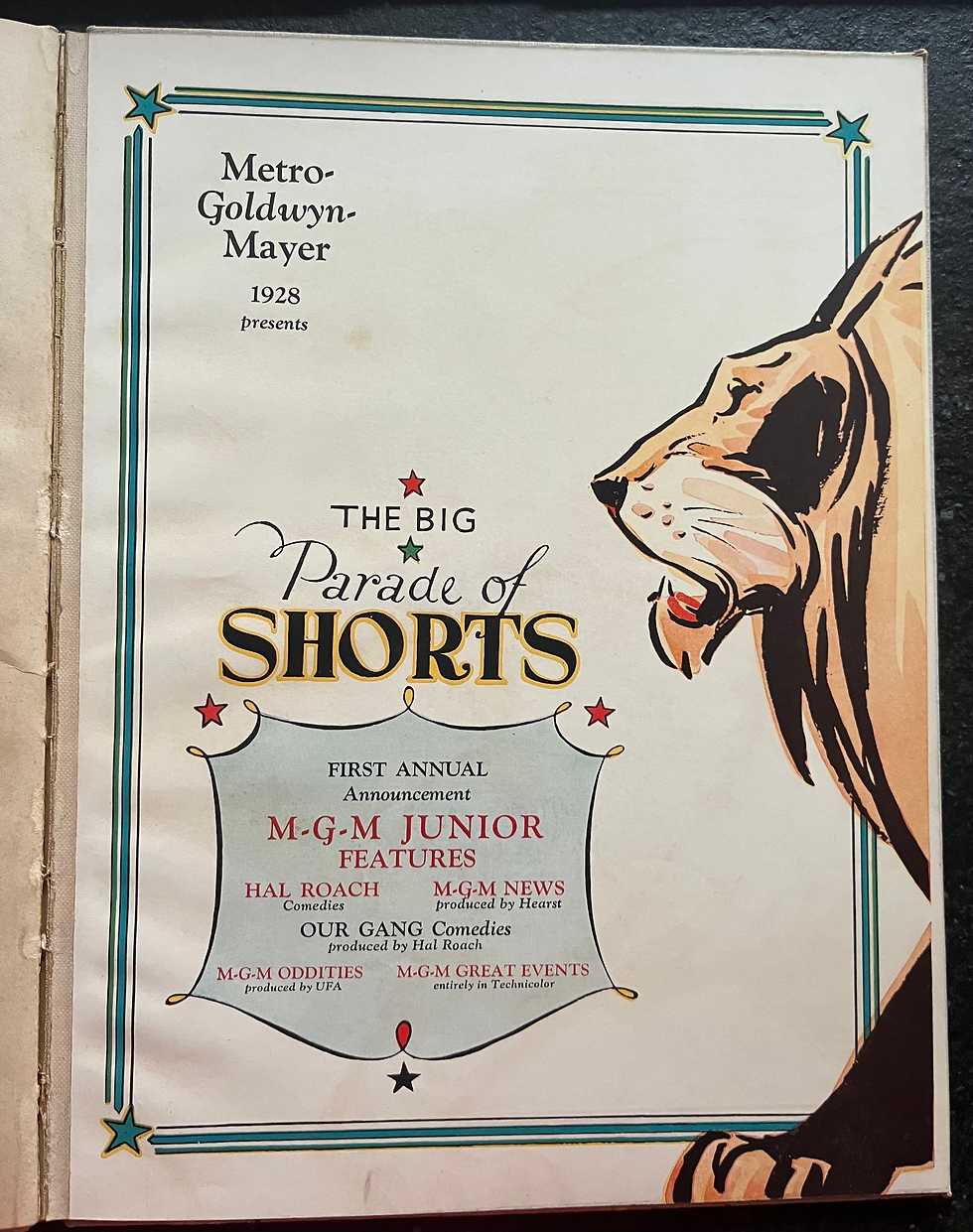 Thumbnail: Metro Goldwyn-Mayer Pictures 1927-28 Film Book