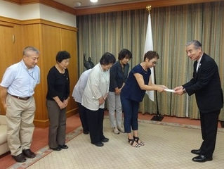 副市長と懇談