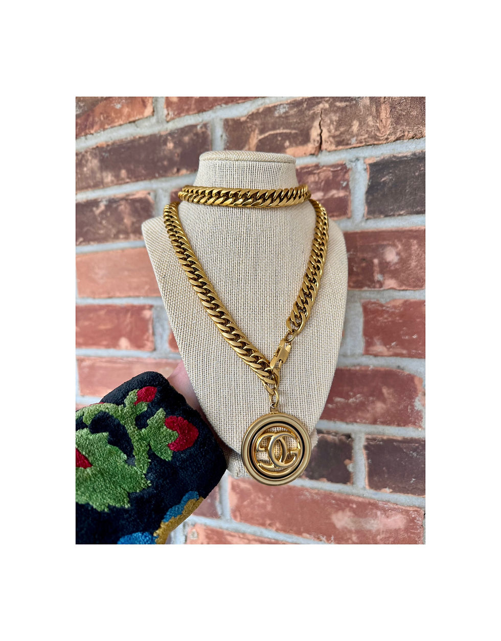 Thumbnail: Repurposed VERY RARE Vintage 70's/80's Gucci Chain Belt or Necklace