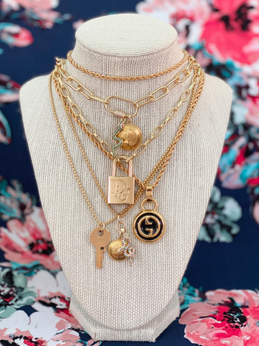 Choker Necklace Vintage Repurposed Designer Jewelry Vintage