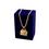 Thumbnail: Repurposed Very RARE Hermès Bolide Bag Gold Charm Necklace