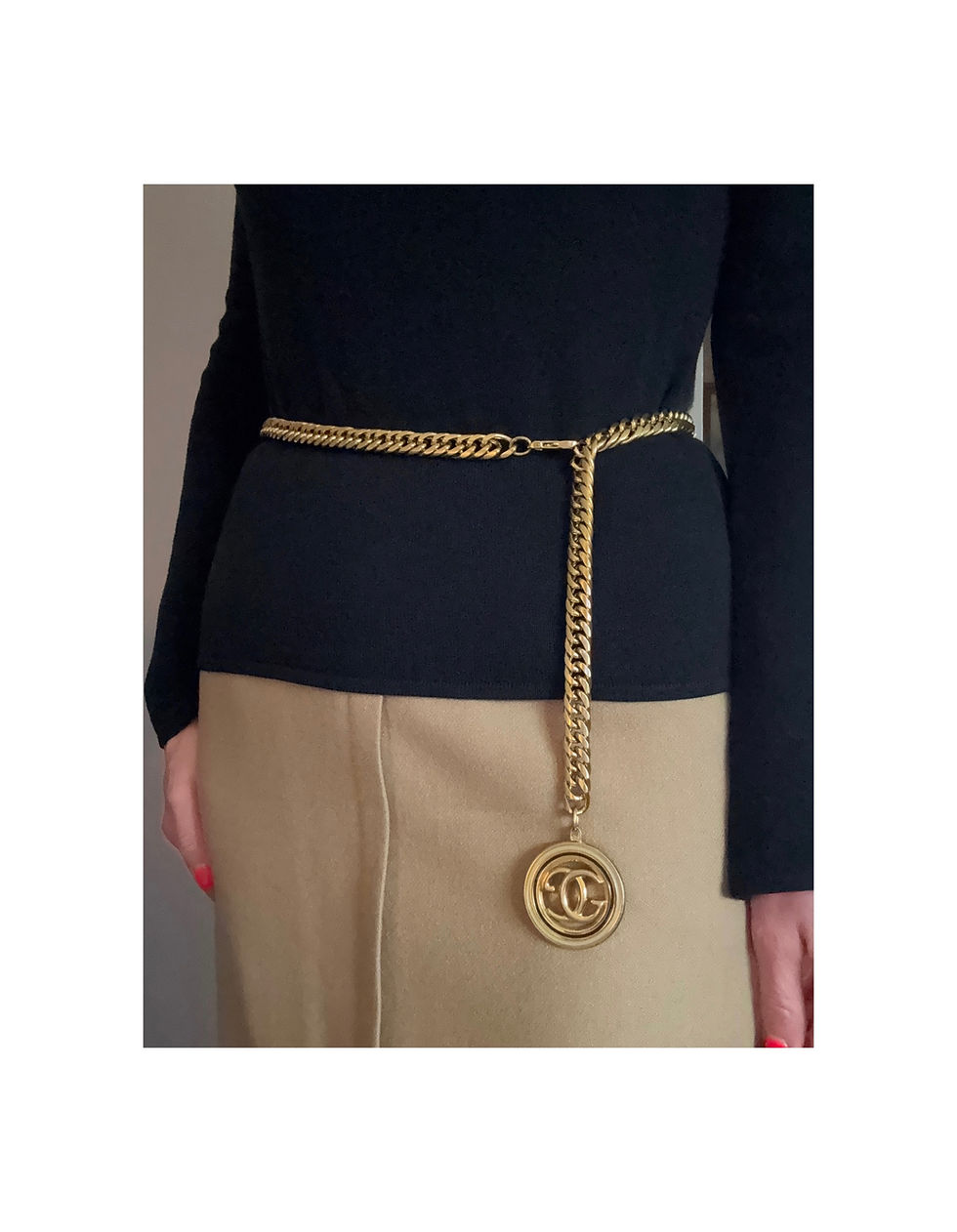 Thumbnail: Repurposed VERY RARE Vintage 70's/80's Gucci Chain Belt or Necklace