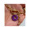 Thumbnail: Repurposed Louis Vuitton Green & Purple Enamel Reversible Carabiner Necklace