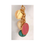 Thumbnail: Repurposed Vintage 1990's Gucci Aqua & Gold Reversible Enamel Charm Necklace