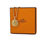 Thumbnail: Repurposed Vintage Hermès Large Antiqued Gold "H" Anchor Large Charm Necklace