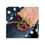 Thumbnail: Repurposed Gucci Double Sided Red & Green Enameled GG Toggle Bracelet