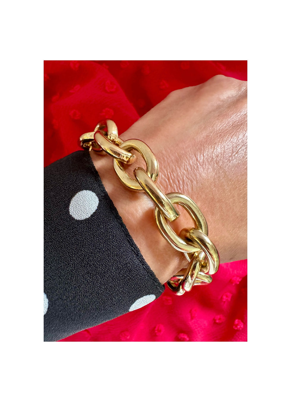 Thumbnail: Vintage Repurposed HUGE Very Rare Givenchy Paris Medallion Chunky Bracelet
