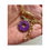 Thumbnail: Repurposed Louis Vuitton Green & Purple Enamel Reversible Carabiner Necklace