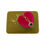Thumbnail: Repurposed Gold Dior CD & Green CZ Heart Charm Necklace