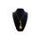 Thumbnail: Repurposed Gold Dior & CZ Snake Charm Link Necklace