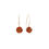 Thumbnail: Vintage Repurposed Gold & Rust Versace Medusa Marquise Earrings