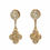 Thumbnail: Repurposed Henri Bendel NY Swarovski Crystal & Enamel Earrings