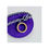 Thumbnail: Repurposed Coach Large Silver & Orange Logo Charm Bracelet