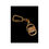 Thumbnail: Repurposed RARE Salvatore Ferragamo Iconic Script Logo XL Charm Necklace