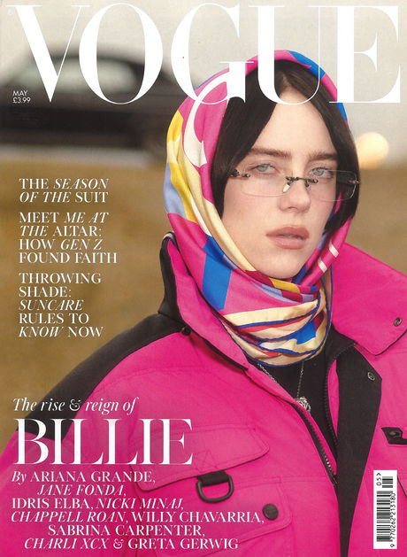 FJK By Farah Kadhimi- sustainable luxury womenswear on British Vogue-May2025 issue