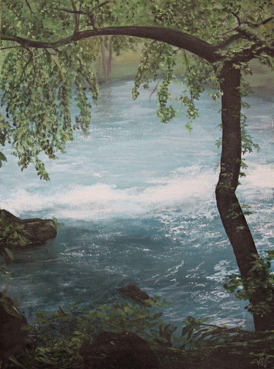 Smaller Big Springs, Missouri Painting