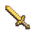 Épée or pixélisé de jeux video