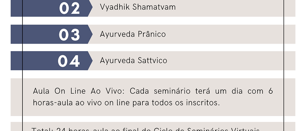 CURSO ONLINE: Tesouros Secretos do Ayurveda