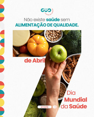 7 de Abril Dia Mundial da Saúde