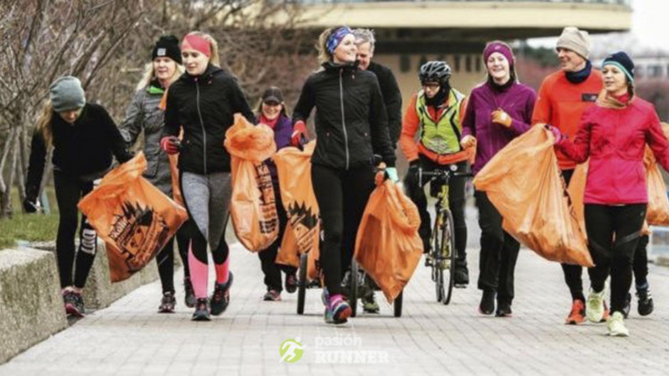 Plogging: cuando correr es también sano para el ambiente