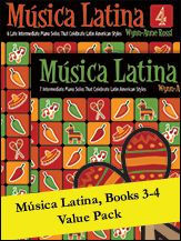 M�sica Latina Books 3-4 (Value Pack)