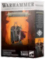 Scatola Warhammer Age of Sigmar, COMMEMORATIVE SERIES, miniatura SLAVES TO DARKNESS guerriero.