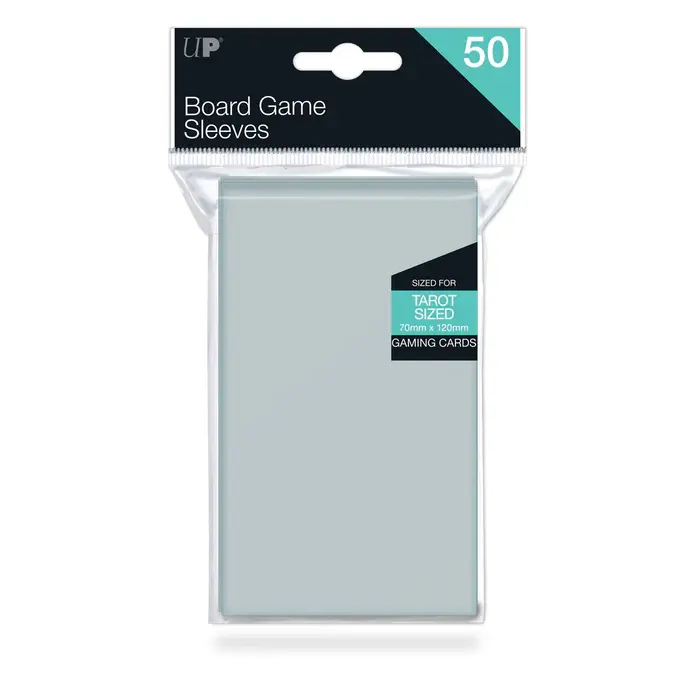 UP bustine protettive grigie per giochi da tavolo, confezione da 50.