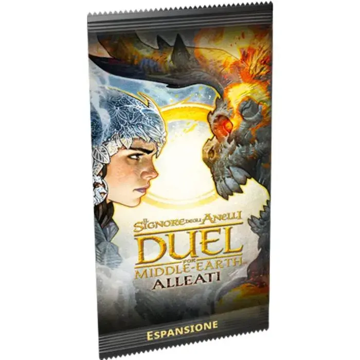 Busta sigillata DUEL ORDINE DELLE ANIME ALLEATI ESPANSIONE, personaggi fantasy.