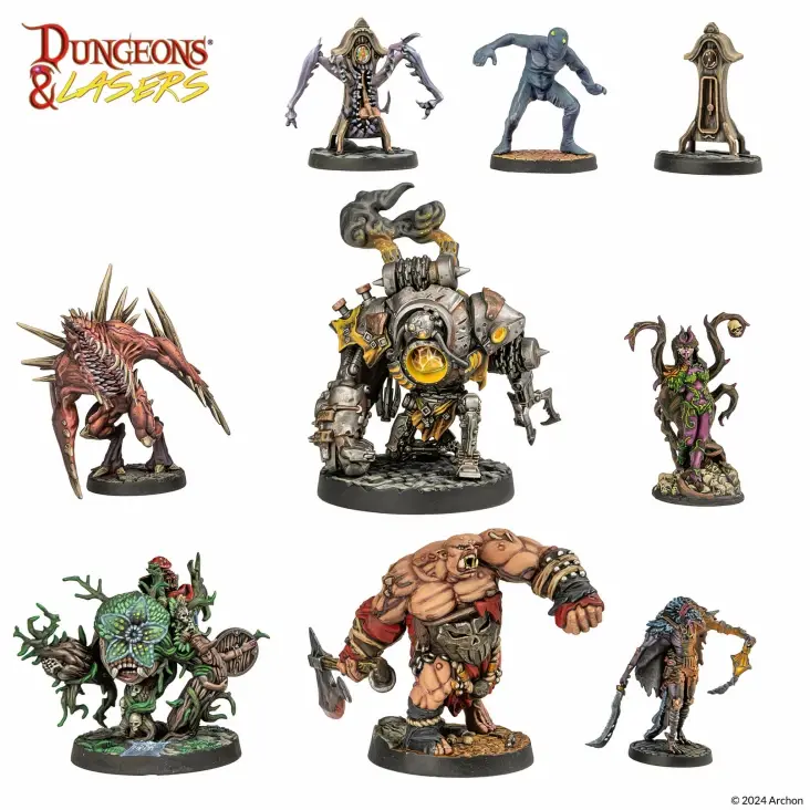 D&L DECEPTIVE ENCOUNTERS DUNGEONS AND LASERS