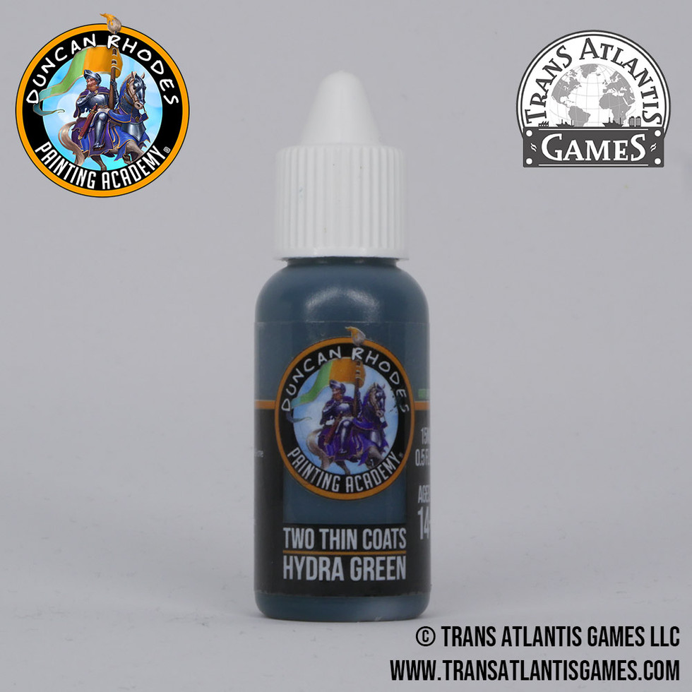 Bottiglia di pittura TRANS ATLANTIS GAMES THIN COAT'S HYDRA GREEN