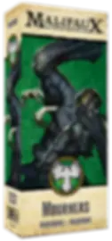 Scatola Malifaux Mourners con figure scure incappucciate, Bereaved - Bereavement.