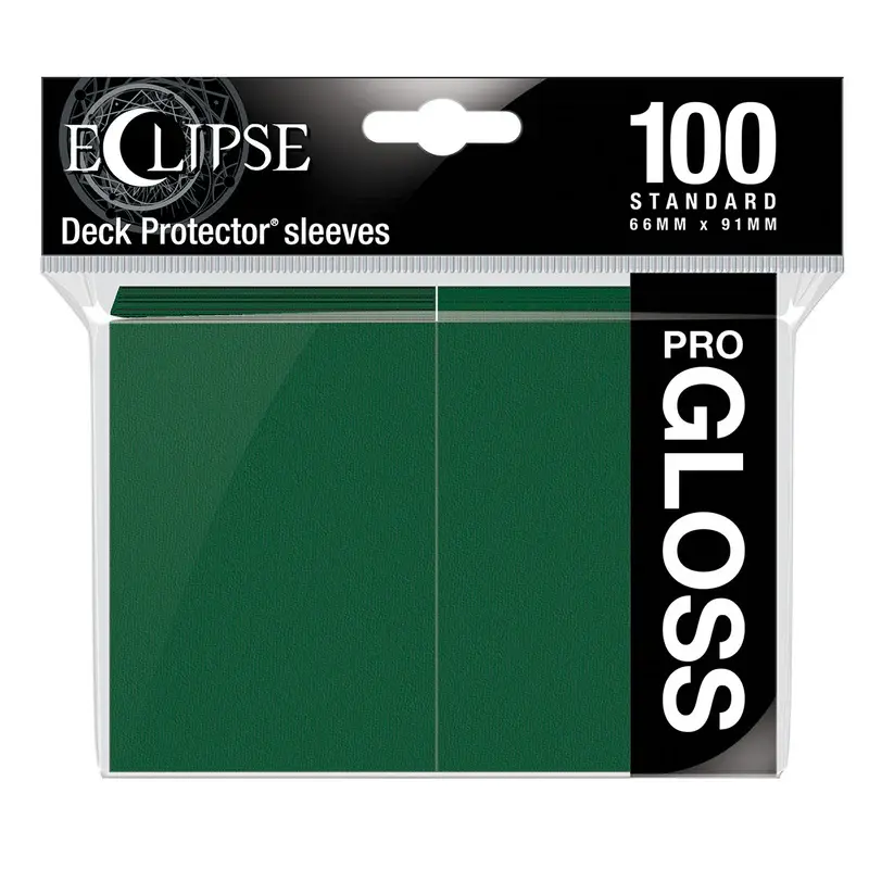 Buste protettive ECLIPSE 100 STANDARD PRO GLOSS verde scuro.