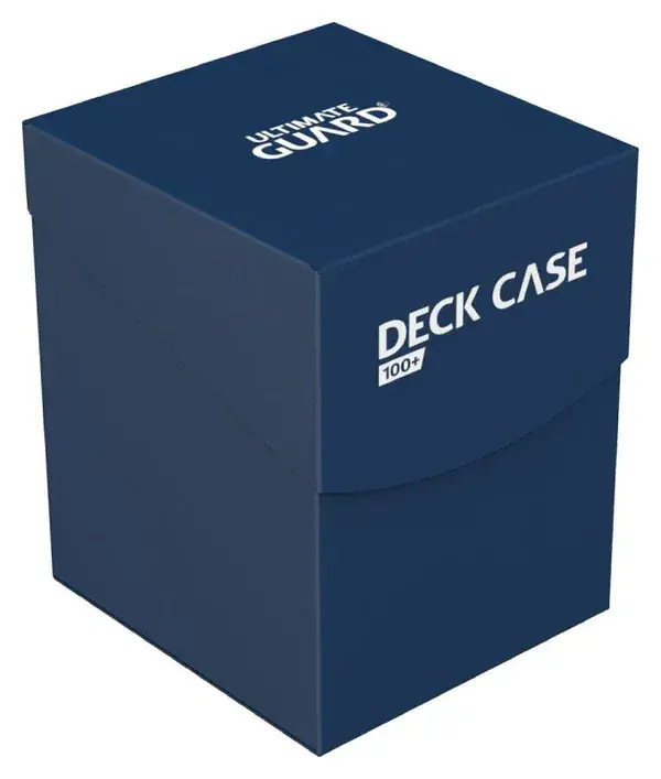 Custodia blu ULTIMATE GUARD DECK CASE 100+ per mazzi di carte.