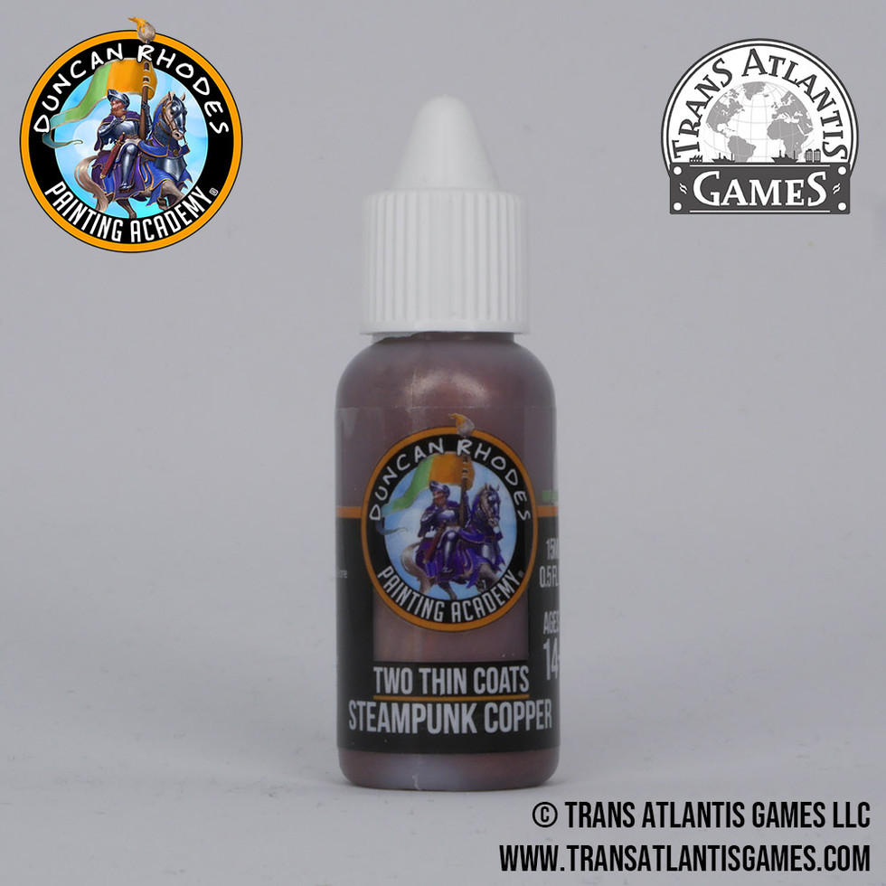 Vernice TWO THIN COATS STEAMPUNK COPPER, Trans Atlantis Games.