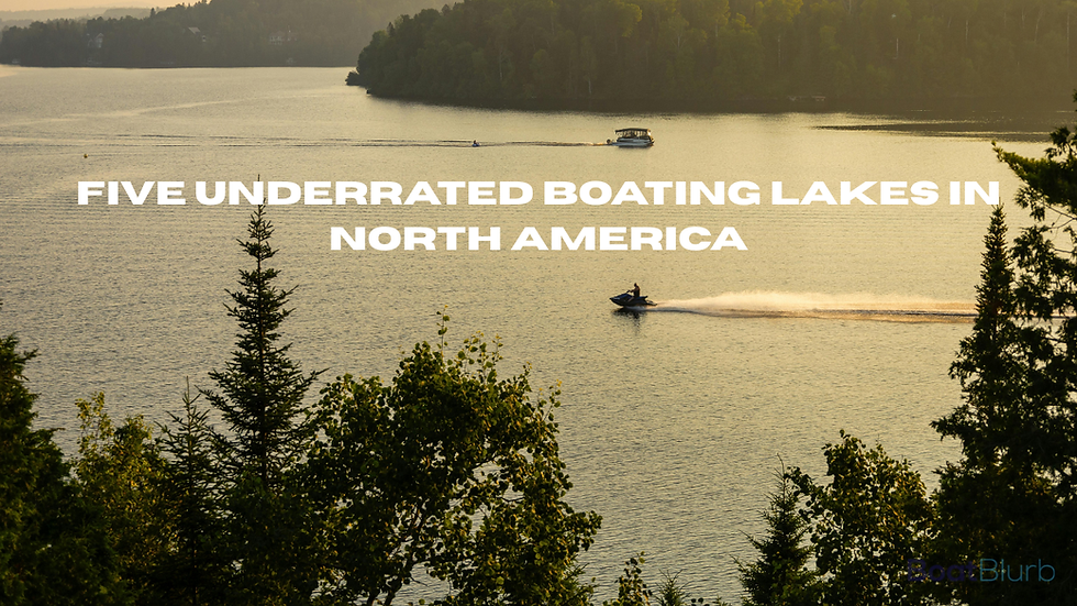 best boating lakes north america