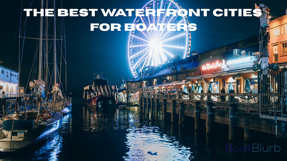 best boating cities