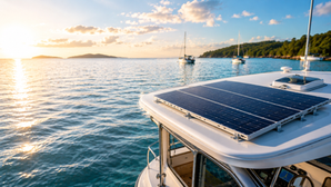 solar power system on boats