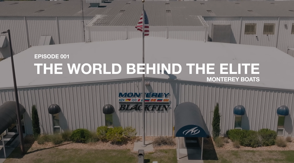 Monterey Elite Series boat