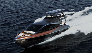 New Lexus Yacht Boasts BBQ on the Flybridge and Sweet Swim Platform
