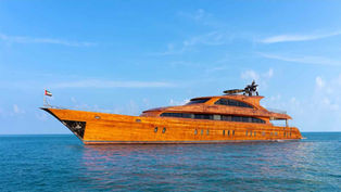Back to the Future - A 164-Foot Wooden Superyacht Mixes New Tech with Old Glory