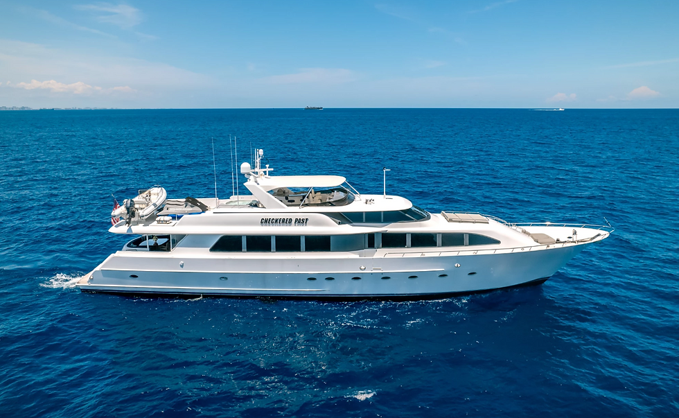 Checkered Past Greg Biffle yacht