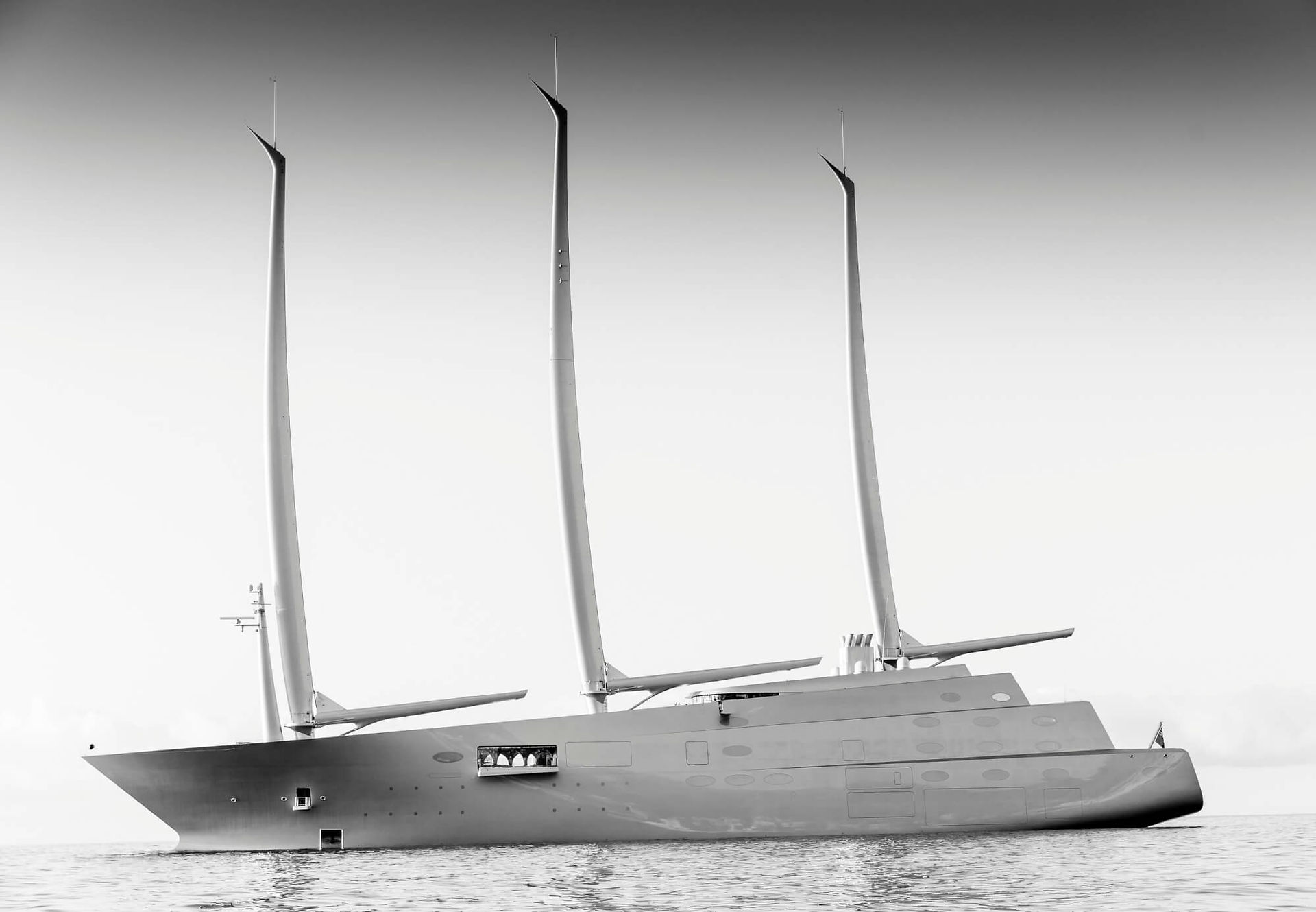Sailing Yacht A / Photo - Philippe Starck Design