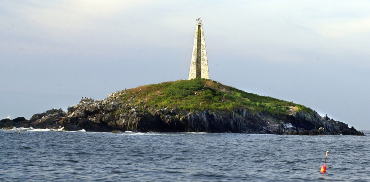 Little Mark Island Monument 