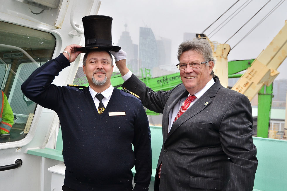 Beaver Hat Ceremony Port of Toronto
