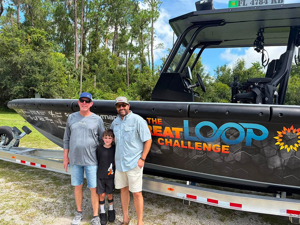 Captain Red Flowers Heads for Canada in Great Loop Challenge for Cancer Research