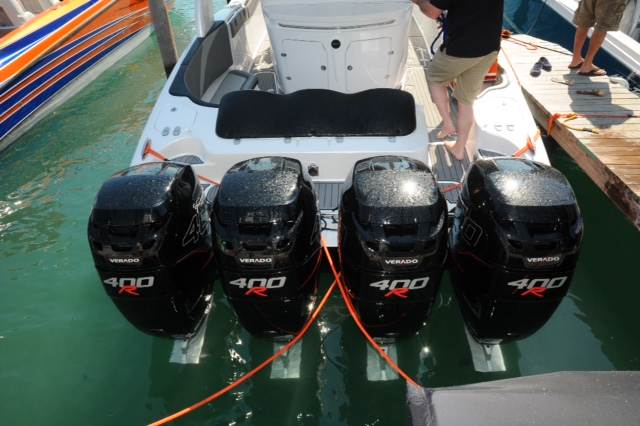 Mercury Verado racing engines