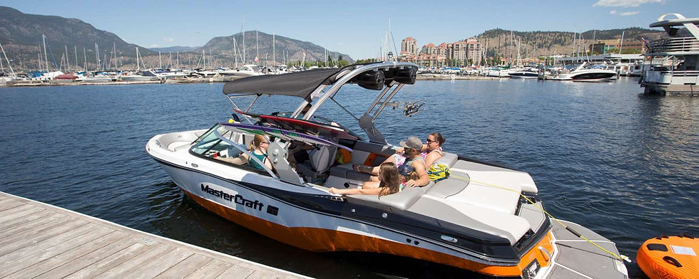Okanagan Lake BC boat launch